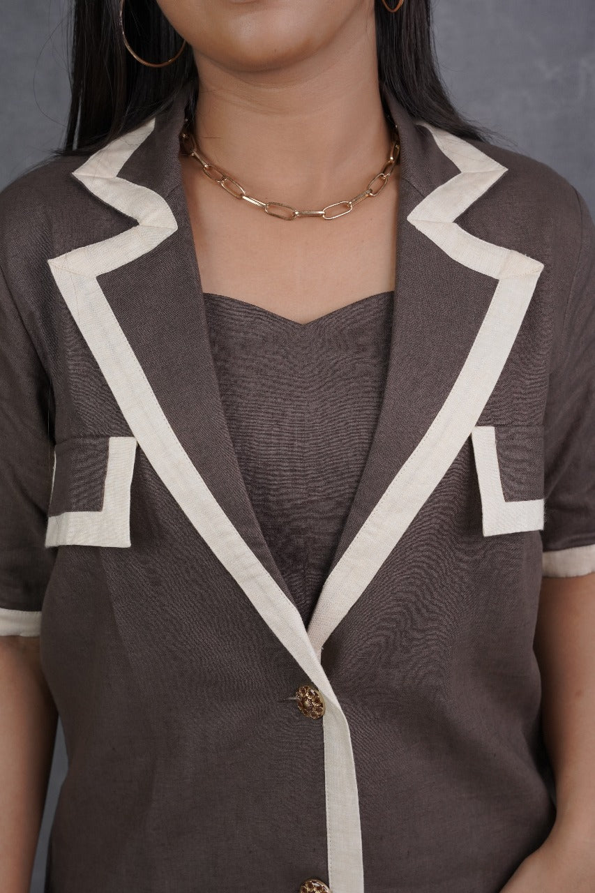 Brown Brew and Blazer